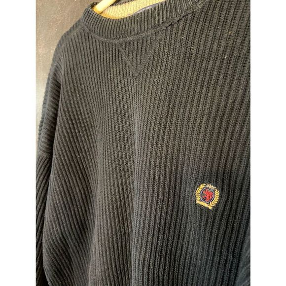 Tommy Hilfiger Black Ribbed Sweater - Picture 14 of 16